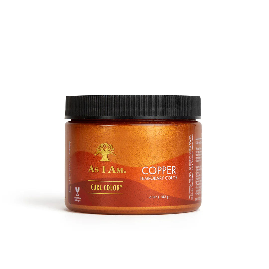 As I am - Curl Color - Gelée Colorante (temporaire) & Coiffante - Copper