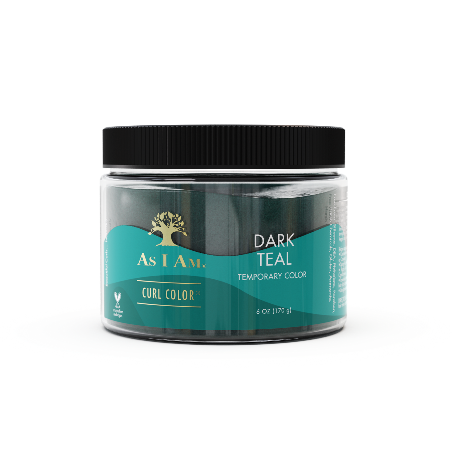As I am - Curl Color - Gelée Colorante (temporaire) & Coiffante - Dark Teal